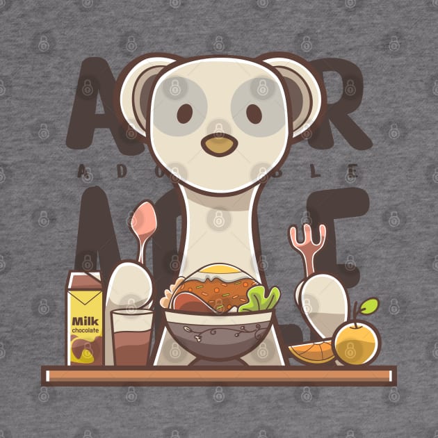 Cute Animal Character by Alsiqcreativeart